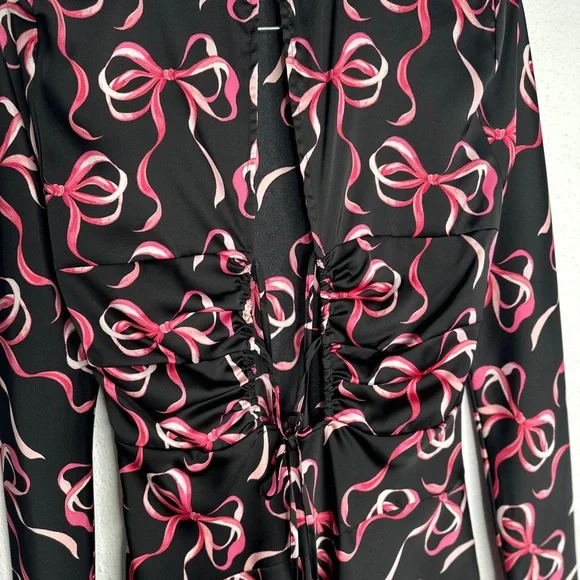 Sfera Collection Black and Pink Dress - Picture 5 of 9